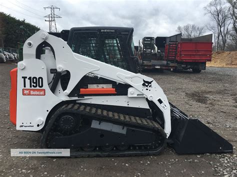 bobcat skid steer 2011 t190|bobcat t190 sold price.